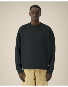 Sweat personnalisé unisexe col rond en coton recyclé "RYLER" | SIP19