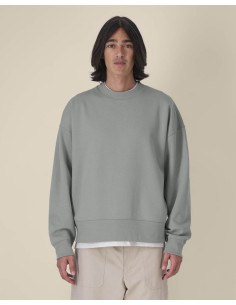 Sweat personnalisé unisexe col rond en coton recyclé "RYLER" | SIP19