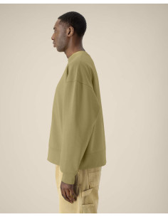 Sweat personnalisé unisexe col rond en coton recyclé "RYLER" | SIP19