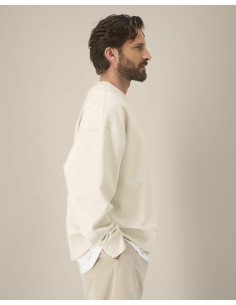 Sweat personnalisé unisexe col rond en coton recyclé "RYLER" | SIP19