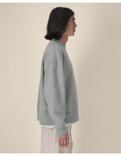 Sweat personnalisé unisexe col rond en coton recyclé "RYLER" | SIP19