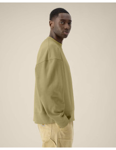 Sweat personnalisé unisexe col rond en coton recyclé "RYLER" | SIP19