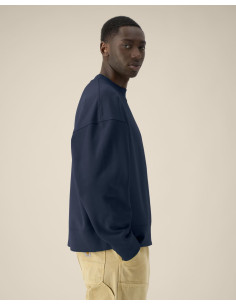 Sweat personnalisé unisexe col rond en coton recyclé "RYLER" | SIP19
