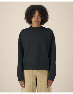 Sweat personnalisé unisexe col rond en coton recyclé "RYLER" | SIP19