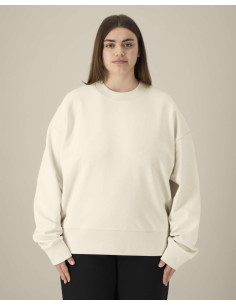 Sweat personnalisé unisexe col rond en coton recyclé "RYLER" | SIP19