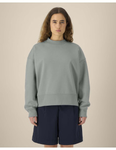 Sweat personnalisé unisexe col rond en coton recyclé "RYLER" | SIP19