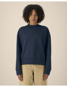 Sweat personnalisé unisexe col rond en coton recyclé "RYLER" | SIP19