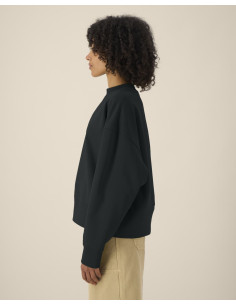Sweat personnalisé unisexe col rond en coton recyclé "RYLER" | SIP19