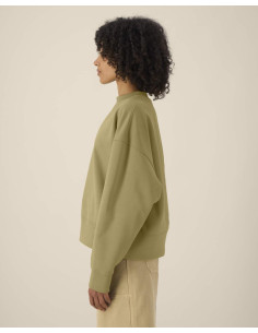 Sweat personnalisé unisexe col rond en coton recyclé "RYLER" | SIP19
