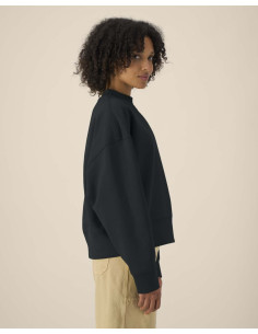 Sweat personnalisé unisexe col rond en coton recyclé "RYLER" | SIP19