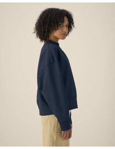 Sweat personnalisé unisexe col rond en coton recyclé "RYLER" | SIP19