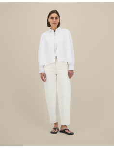 Chemise personnalisable femme en coton bio 130g "HARPER" | SIP19