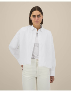 Chemise personnalisable femme en coton bio 130g "HARPER" | SIP19