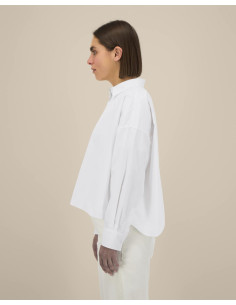 Chemise personnalisable femme en coton bio 130g "HARPER" | SIP19