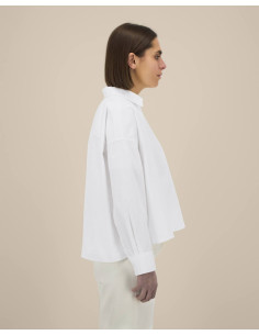 Chemise personnalisable femme en coton bio 130g "HARPER" | SIP19