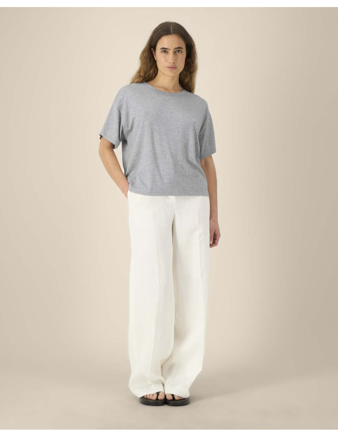 T‑shirt personnalisable femme en coton bio 155g "ETTA" | SIP19