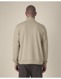 Sweat zippé personnalisé unisexe col montant 280g "TRAILER 2.0" |SIP19