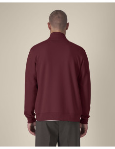 Sweat zippé personnalisé unisexe col montant 280g "TRAILER 2.0" |SIP19