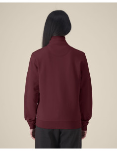 Sweat zippé personnalisé unisexe col montant 280g "TRAILER 2.0" |SIP19