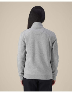 Sweat zippé personnalisé unisexe col montant 280g "TRAILER 2.0" |SIP19