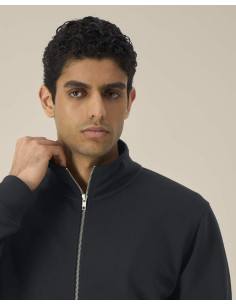 Sweat zippé personnalisé unisexe col montant 280g "TRAILER 2.0" |SIP19