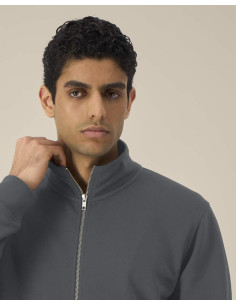 Sweat zippé personnalisé unisexe col montant 280g "TRAILER 2.0" |SIP19