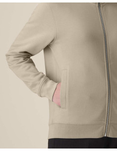 Sweat zippé personnalisé unisexe col montant 280g "TRAILER 2.0" |SIP19