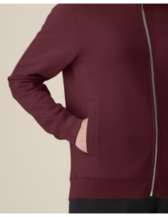 Sweat zippé personnalisé unisexe col montant 280g "TRAILER 2.0" |SIP19