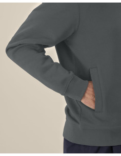 Sweat zippé personnalisé unisexe col montant 280g "TRAILER 2.0" |SIP19