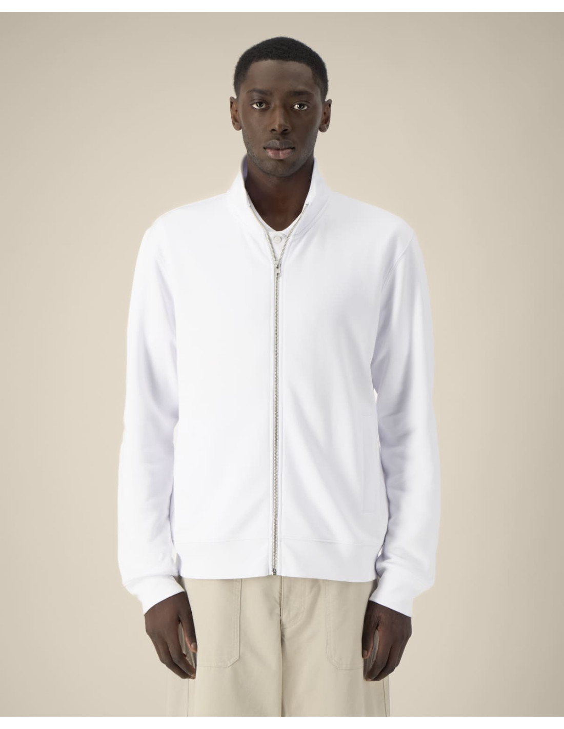 Sweat zippé personnalisé unisexe col montant 280g "TRAILER 2.0" |SIP19