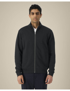 Sweat zippé personnalisé unisexe col montant 280g "TRAILER 2.0" |SIP19