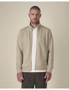Sweat zippé personnalisé unisexe col montant 280g "TRAILER 2.0" |SIP19