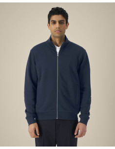 Sweat zippé personnalisé unisexe col montant 280g "TRAILER 2.0" |SIP19