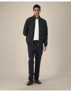 Sweat zippé personnalisé unisexe col montant 280g "TRAILER 2.0" |SIP19