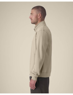Sweat zippé personnalisé unisexe col montant 280g "TRAILER 2.0" |SIP19