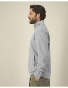Sweat zippé personnalisé unisexe col montant 280g "TRAILER 2.0" |SIP19