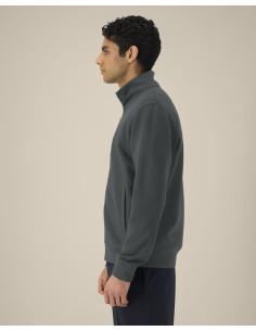 Sweat zippé personnalisé unisexe col montant 280g "TRAILER 2.0" |SIP19