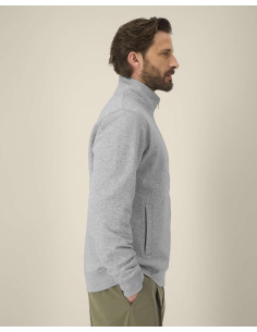 Sweat zippé personnalisé unisexe col montant 280g "TRAILER 2.0" |SIP19