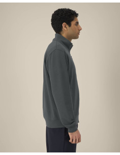 Sweat zippé personnalisé unisexe col montant 280g "TRAILER 2.0" |SIP19