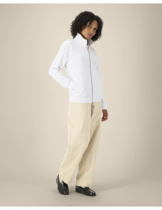 Sweat zippé personnalisé unisexe col montant 280g "TRAILER 2.0" |SIP19