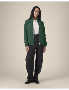 Sweat zippé personnalisé unisexe col montant 280g "TRAILER 2.0" |SIP19