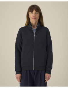 Sweat zippé personnalisé unisexe col montant 280g "TRAILER 2.0" |SIP19