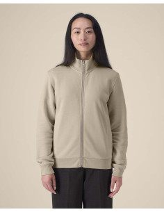 Sweat zippé personnalisé unisexe col montant 280g "TRAILER 2.0" |SIP19