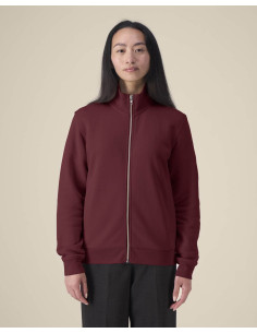Sweat zippé personnalisé unisexe col montant 280g "TRAILER 2.0" |SIP19