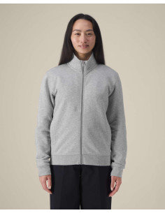 Sweat zippé personnalisé unisexe col montant 280g "TRAILER 2.0" |SIP19