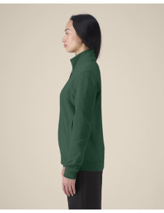 Sweat zippé personnalisé unisexe col montant 280g "TRAILER 2.0" |SIP19