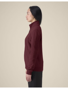 Sweat zippé personnalisé unisexe col montant 280g "TRAILER 2.0" |SIP19