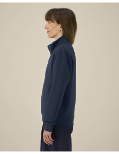 Sweat zippé personnalisé unisexe col montant 280g "TRAILER 2.0" |SIP19