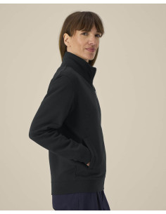 Sweat zippé personnalisé unisexe col montant 280g "TRAILER 2.0" |SIP19