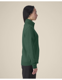 Sweat zippé personnalisé unisexe col montant 280g "TRAILER 2.0" |SIP19